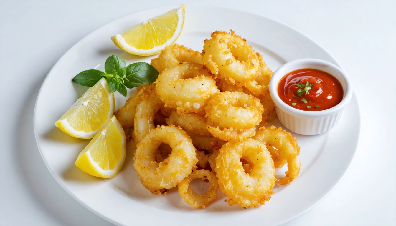 Calamari friggitrice ad aria